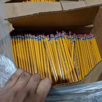 3.45 million pencils remaining stock for sale hardwood 1 container 40 feet