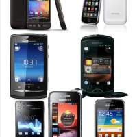 Fennmaradó okostelefon, 1000 okostelefon 4 hüvelykig Nokia, Samsung, LG, Sony, HTC