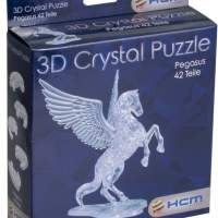 3D Crystal Puzzle - Pegasus transparent 43 Teile