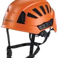 Industrial climbing helmet INTERCEPTOR GRX, orange, polycarbonate