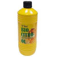 TILL-ZÜNDFIX lamp oil organic fragrance Citro 1 l clear 12 bottles