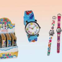 Armbanduhr Kids Watch 6-fach-sortiert im Display mit 24 Stück