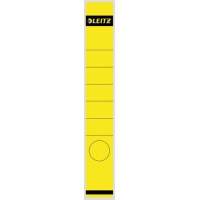 Leitz folder label 16480015 long/narrow self-adhesive yellow 10 pieces/pack.