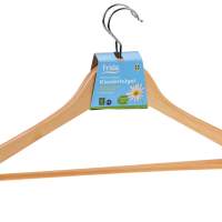 FRIDA wooden hangers 2 pack x12 packs = 24 pieces
