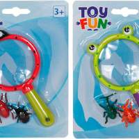 Toy Fun Lupe mit Käfer, 2 Stück
